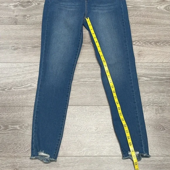 Sofia Jeans By Sofia Vergara Rosa Curvy Ankle Denim Jeans Frayed Hem 4 - Picture 10 of 16